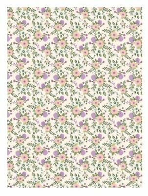 DECOPATCH Paper:Pink 739 Flowers-Purple - Me Books Asia Store