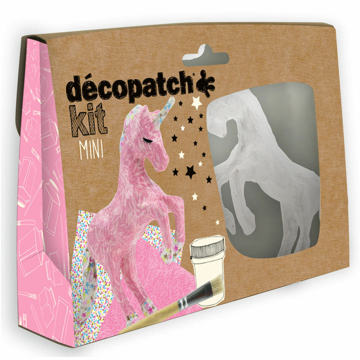 DECOPATCH Sets:Kids-Mini Kit UNICORN - Me Books Asia Store