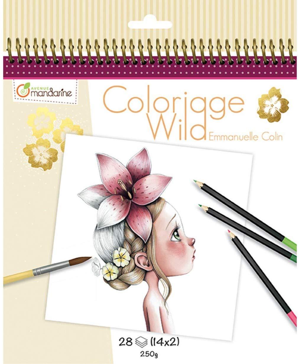 Avenue Mandarine Coloriage Wild Emmanuelle Colin - Me Books Asia Store