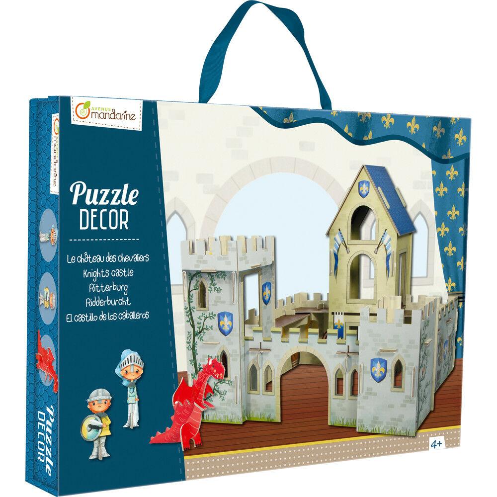 Avenue Mandarine 3D Scene Puzzles Knight's Castle - Me Books Asia Store