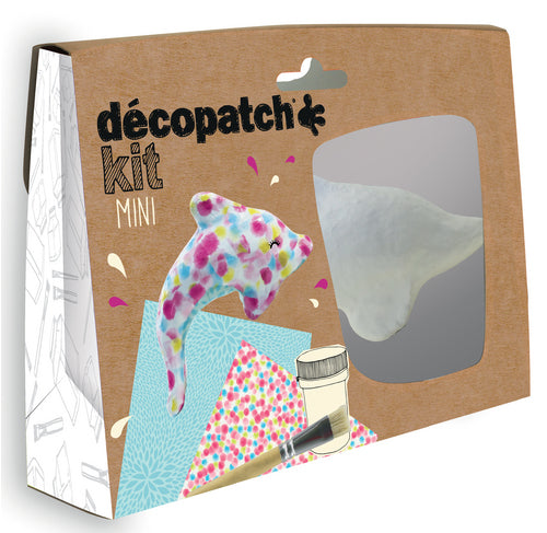 DECOPATCH Sets:Kids-Mini Kit DOLPHIN - Me Books Asia Store