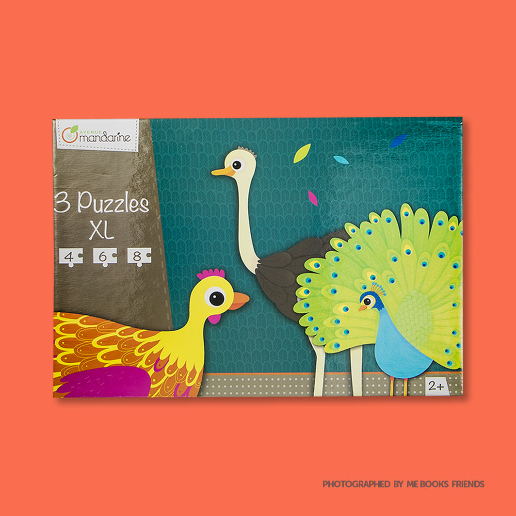 Avenue Mandarine 3 XL Puzzles-Feathered Creatures - Me Books Store