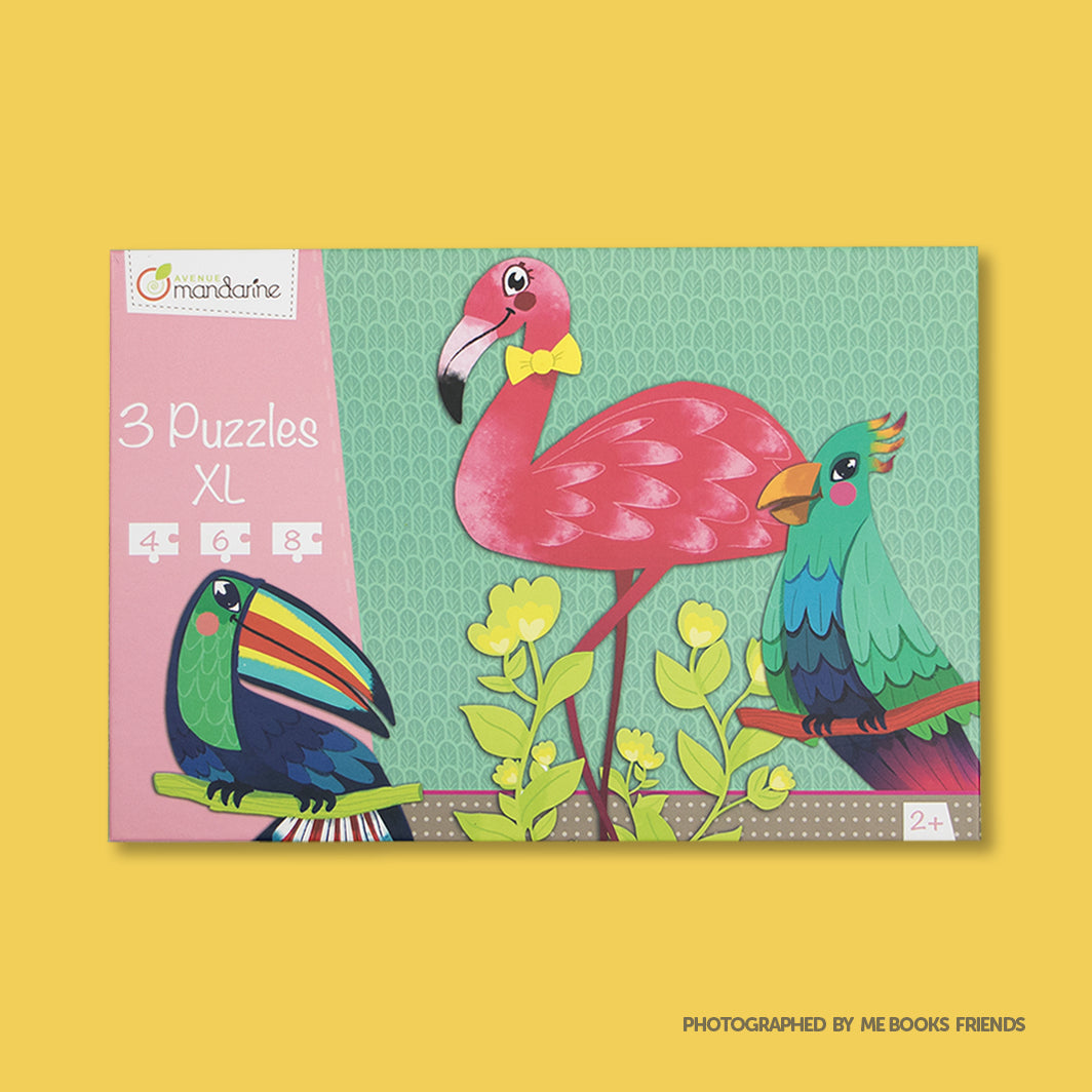 Avenue Mandarine 3 XL Puzzles-Tropical Birds - Me Books Store