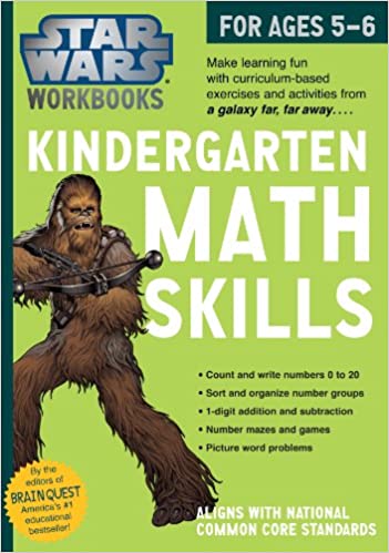Kindergarten Math Skills (Star Wars Workbook)