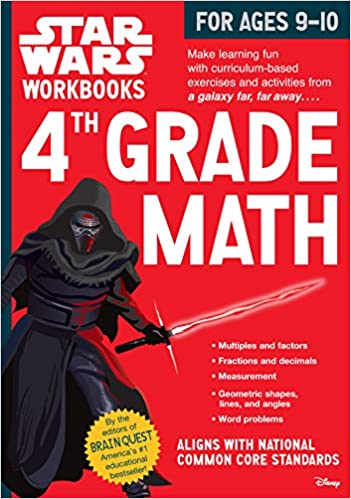 4th Grade Math (Star Wars Workbooks)