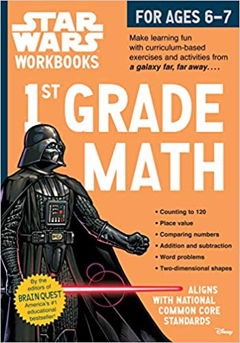 1st Grade Math (Star Wars Workbook)