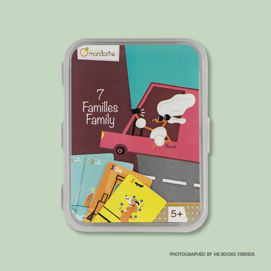 Avenue Mandarine Card Games Happy Families - Me Books Store