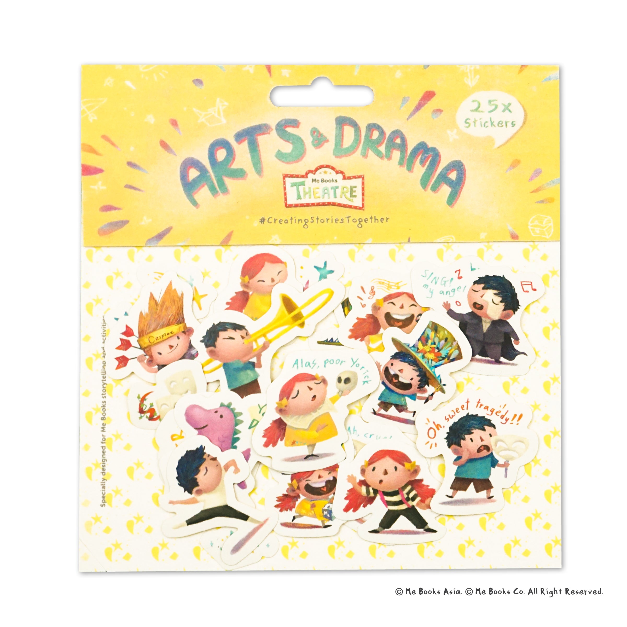 Me Books Theatre Stickers: Arts & Drama - Me Books Asia Store