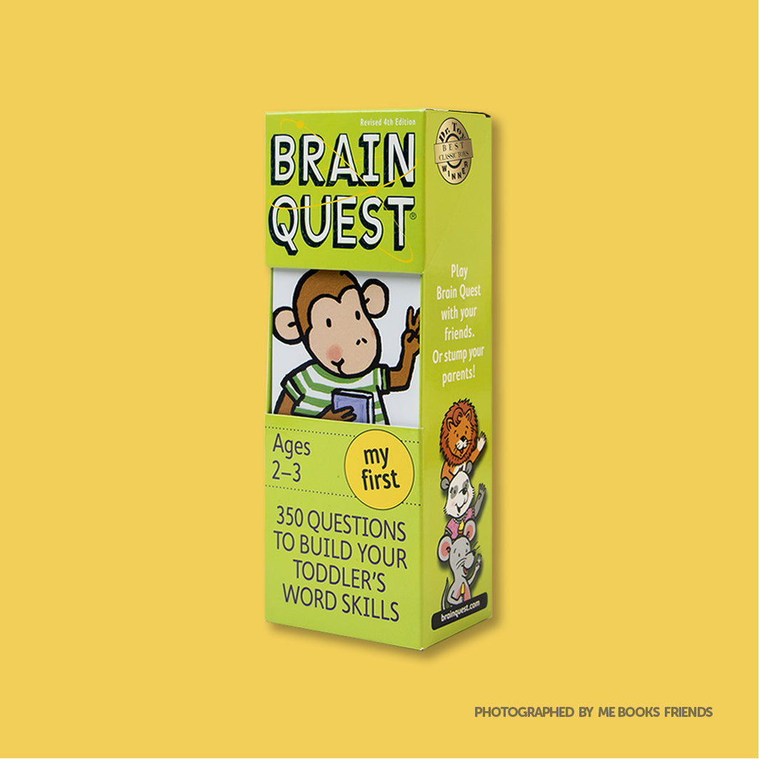 My First Brain Quest: 350 Questions and Answers To Build Your Toddlers Word Skills (Revised) - Me Books Store
