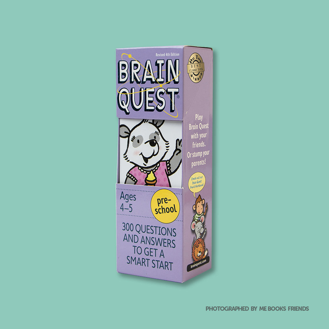 Brain Quest Preschool: 300 Questions and Answers to Get a Smart Start - Me Books Store