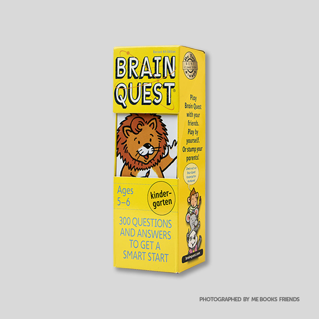Brain Quest Kindergarten: 300 Questions and Answers to Get a Smart Start - Me Books Store