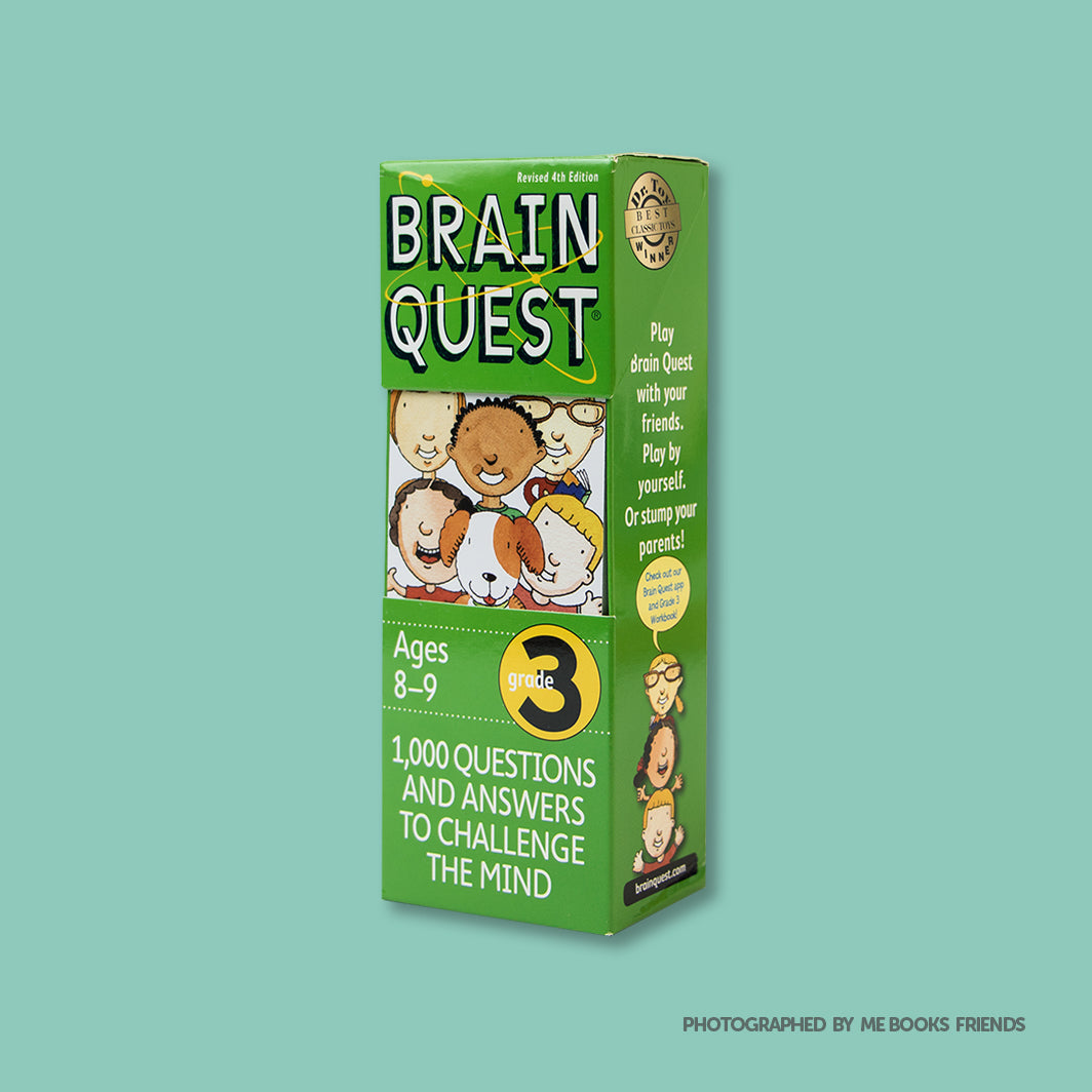 Brain Quest Grade 3: 1,000 Questions and Answers to Challenge the Mind - Me Books Store