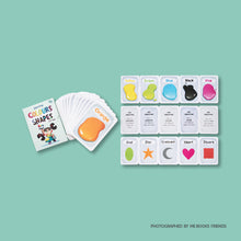 Colour & Shapes Learning Cards - by Cubicto Studio - Me Books Store