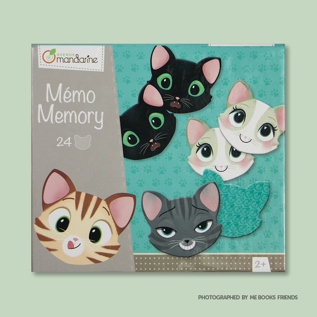 Avenue Mandarine Memory - Cats and Expressions - Me Books Store