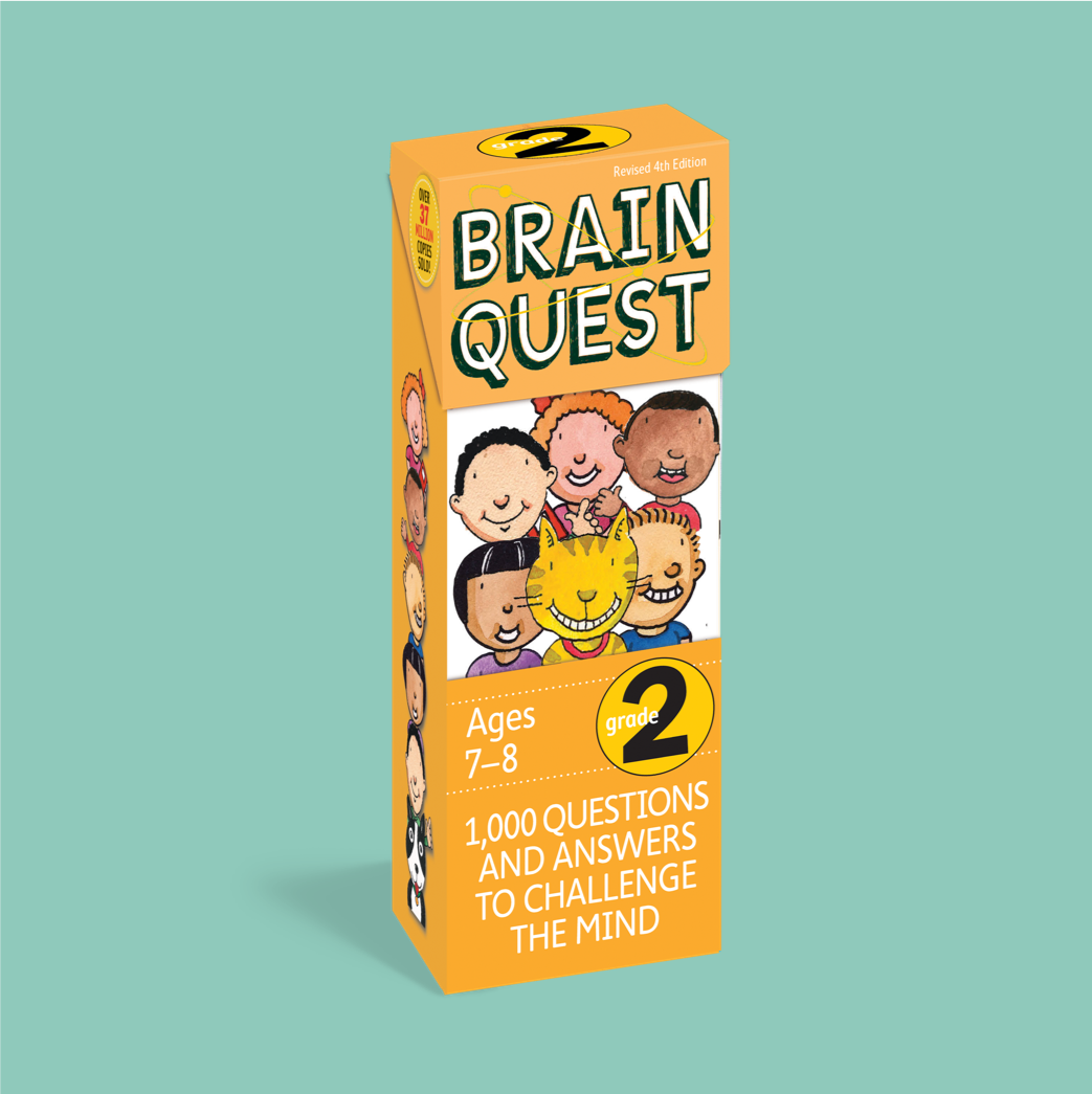 Brain Quest Grade 2: 1,000 Questions and Answers to Challenge the Mind - Me Books Store