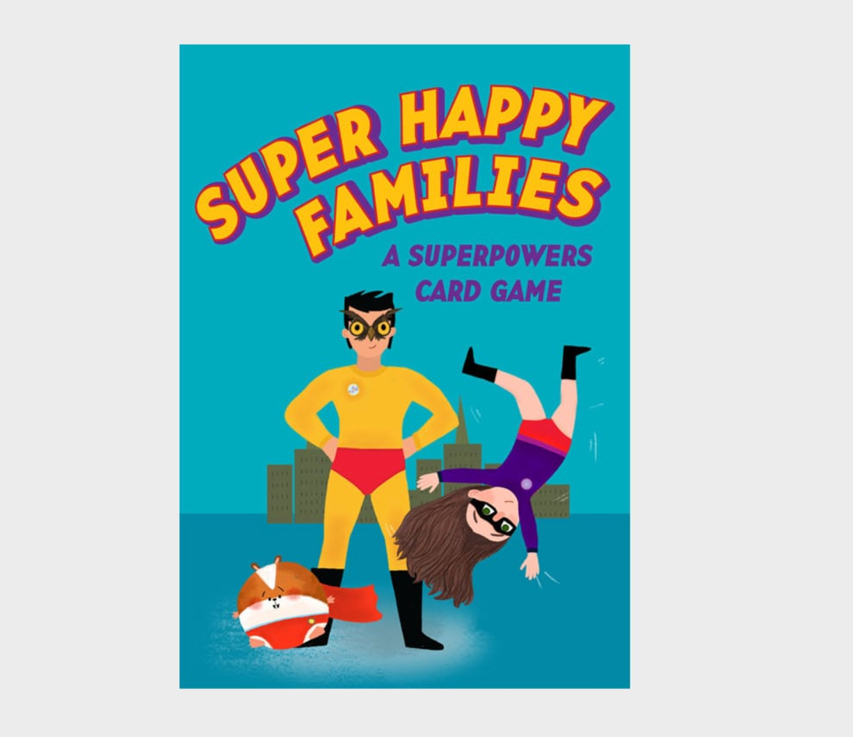 Super Happy Families:A Superpowers Card Game - Me Books Asia Store
