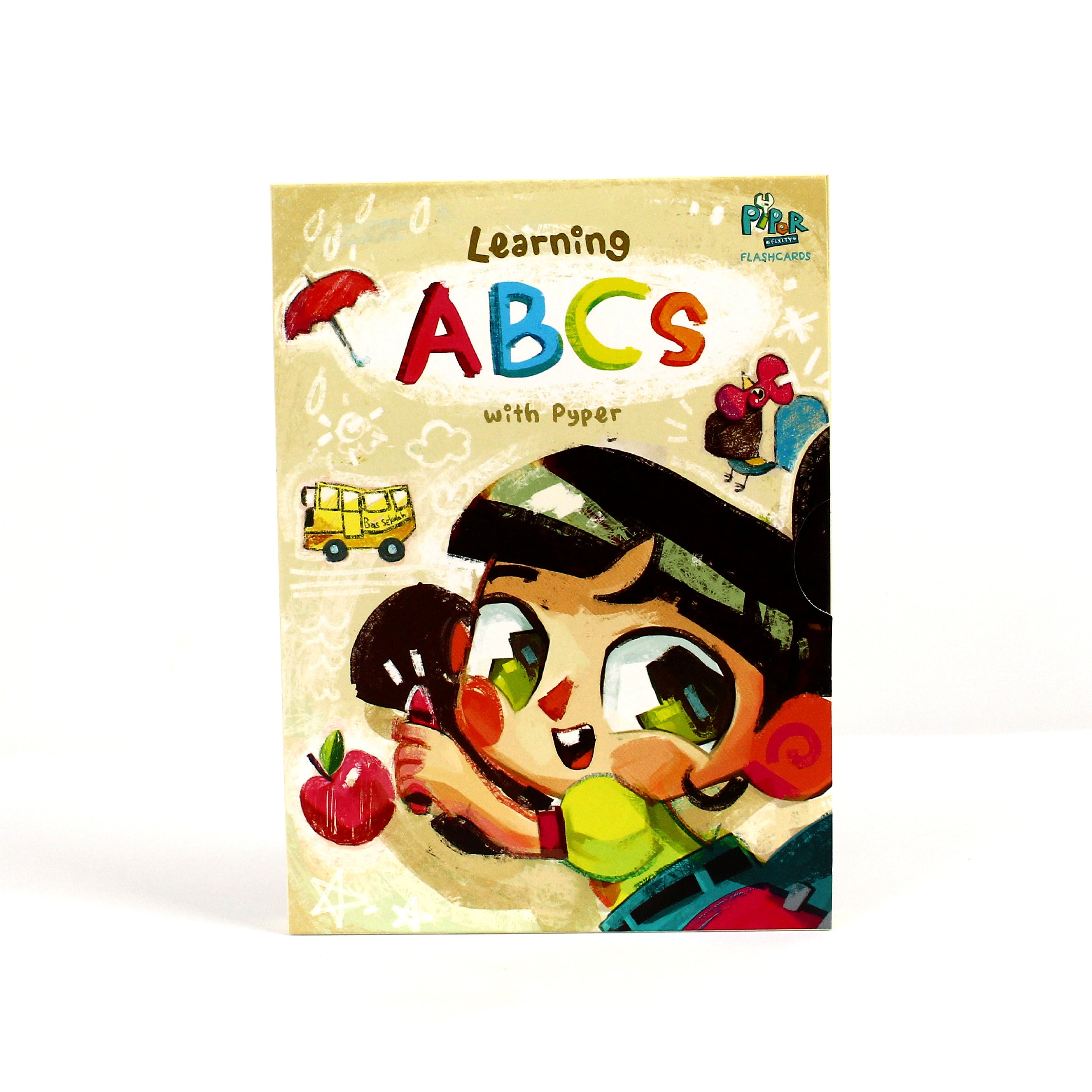 ABC Learning Cards - by Cubicto Studio - Me Books Asia Store