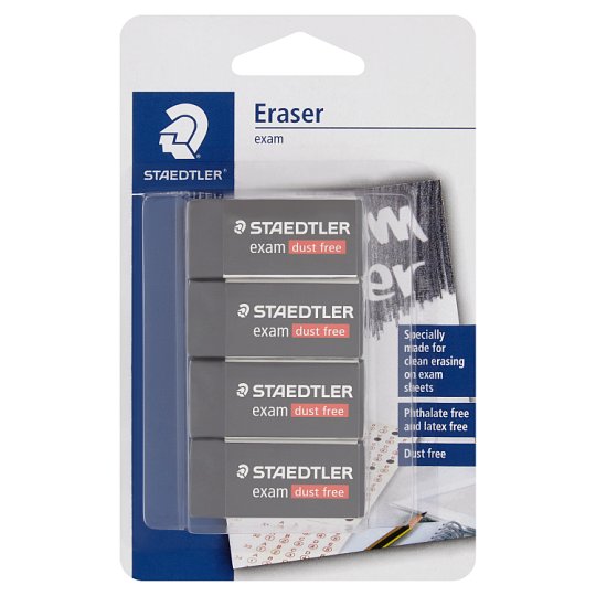 Staedtler Eraser 526 exam 43x19x13mm 4s - Me Books Store