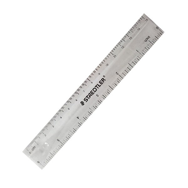 Staedtler Plastic Ruler 15cm/6in in PB - Me Books Store