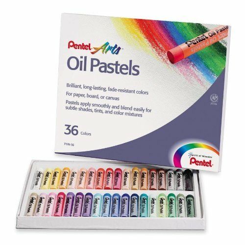 Pentel Arts Oil Pastel-36 Cols - Me Books Store